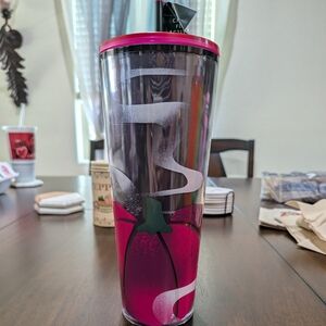 Halloween pumpkin Starbucks tumbler